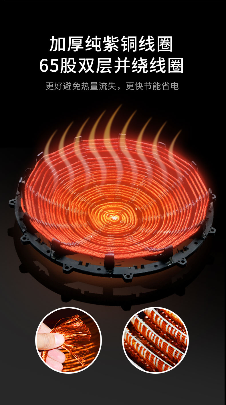 AG庄闲一体式汤炉纯紫铜线圈