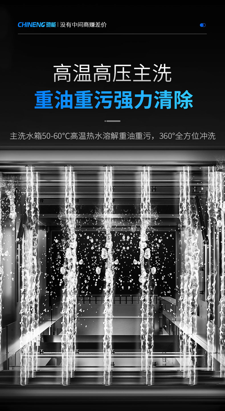 AG庄闲长龙洗碗机全方位主洗