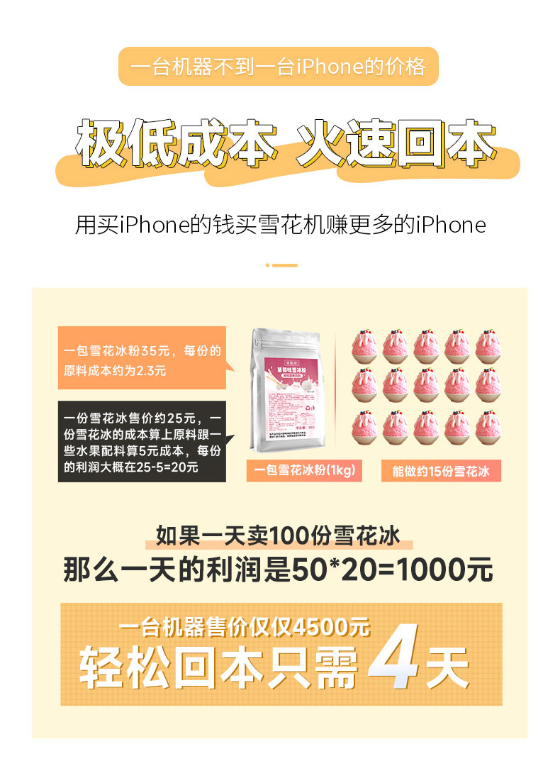 AG庄闲雪花冰机快速回本 AG庄闲雪花冰机快速回本